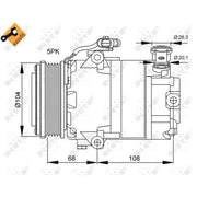 NRF Air Conditioning Compressor 32082