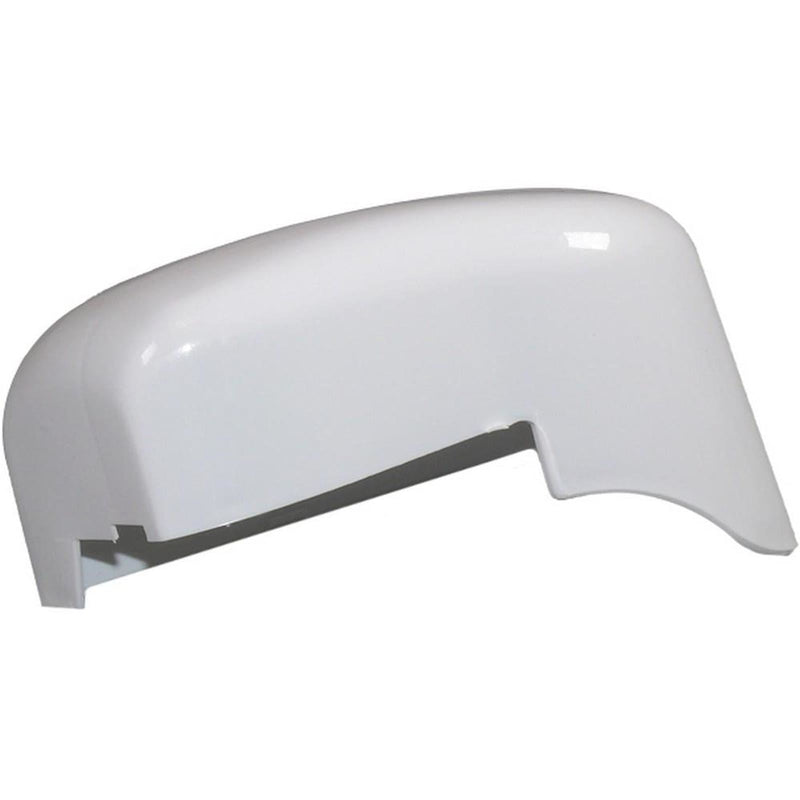 Fiamma F45i Left Hand End Cap Polar White (98655-014) Fiamma - Dynamic Drive