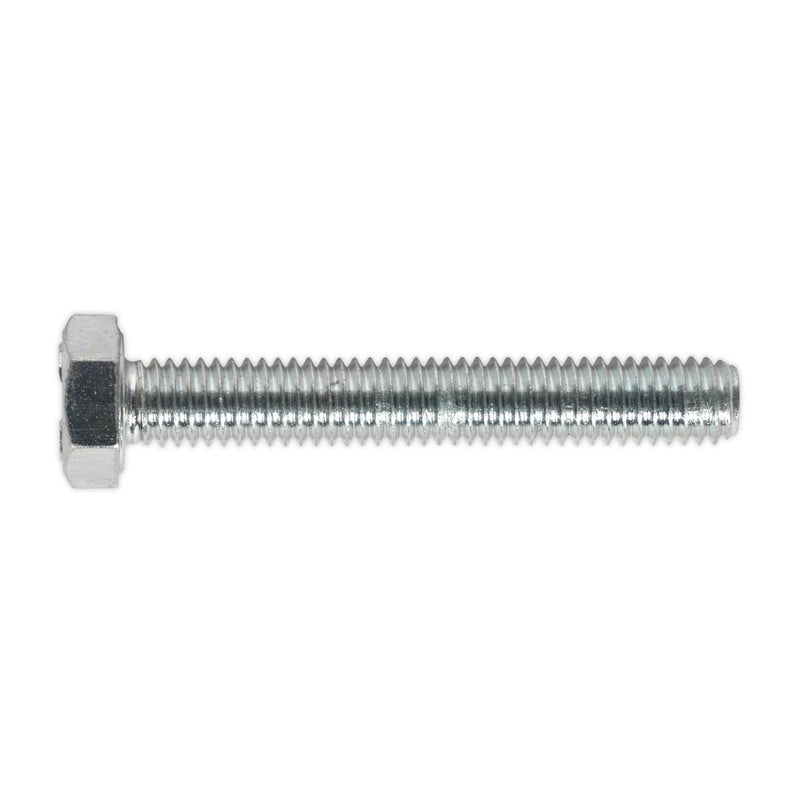 Sealey HT Setscrew M6 x 40mm 8.8 Zinc Pack of 50 SS640 Sealey - Dynamic Drive