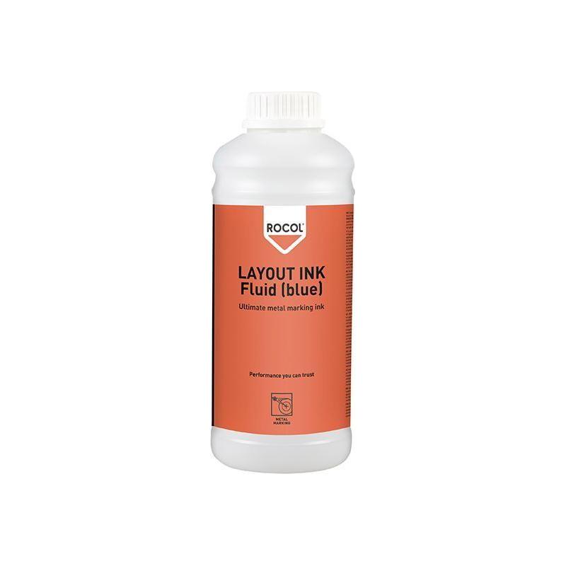 Rocol LAYOUT INK Fluid Blue 1 litre ROCOL - Town Tools