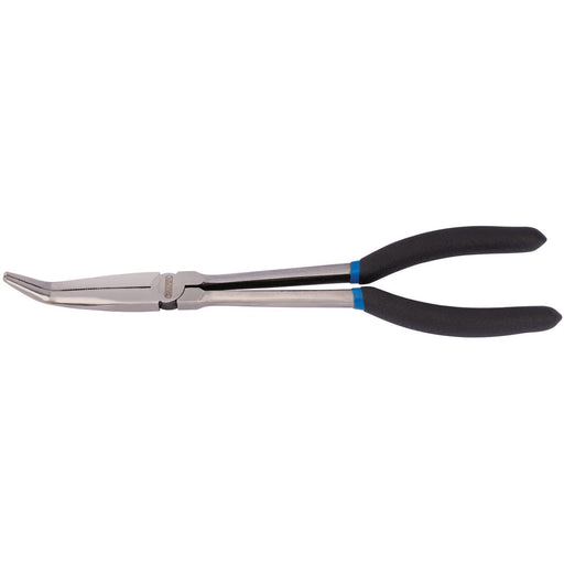Draper Long Reach Bent Nose Pliers, 280mm 69286 Draper - Dynamic Drive