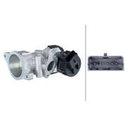 Hella Exhaust Gas Recirculation Valve fits Citroën C4 2004-2011 2.0