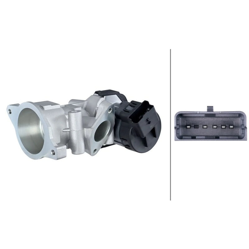Hella Exhaust Gas Recirculation Valve fits Citroën C4 2004-2011 2.0