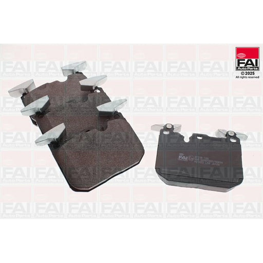 FAI Front Brake Pad Set fits BMW 1 Sports Hatch 2011-2019