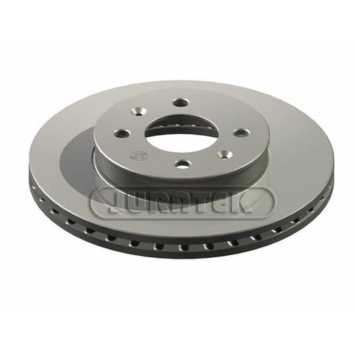 Juratek Front Brake Vented Discs & Pads fits Kia Rio IV 2017 on 1.4