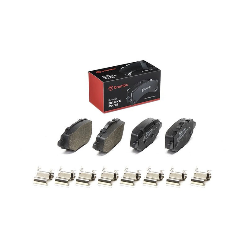 Brembo Front & Rear Brake Discs & Pads fits Citroën C3 IV 2024 on 1.2