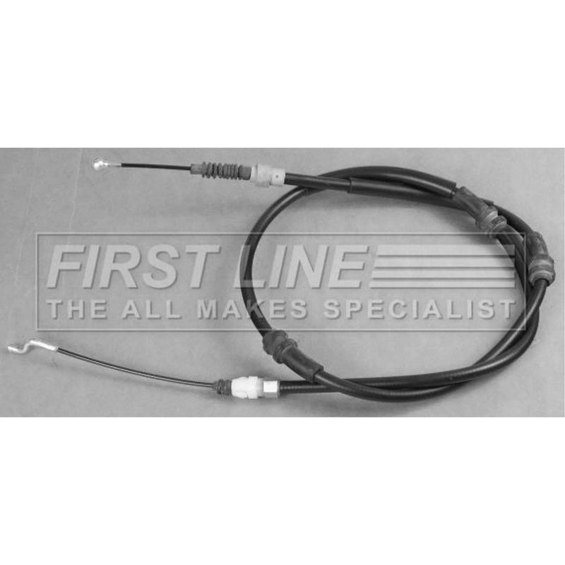 First Line Handbrake Cable Left Rear fits VW Multivan 2009-2015 2.0