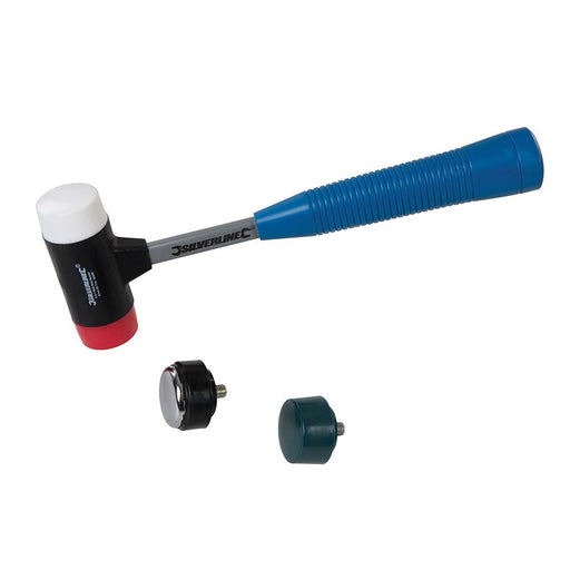 Silverline 4-in-1 Multi-Head Hammer 37mm Dia Face Silverline - Dynamic Drive