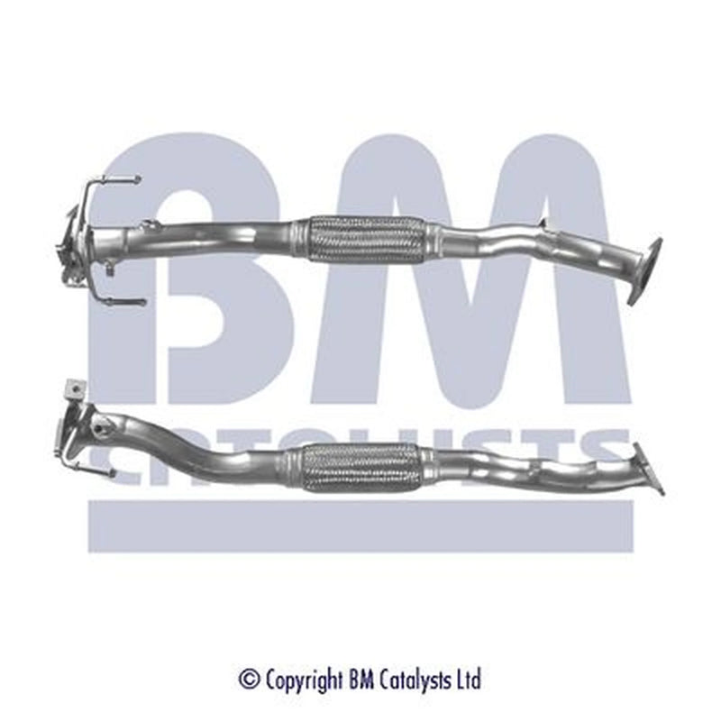 BM Catalysts Exhaust Pipe OD fits Fiat Grande Punto 2005-2010 1.3