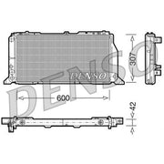 Denso Engine Radiator DRM02013