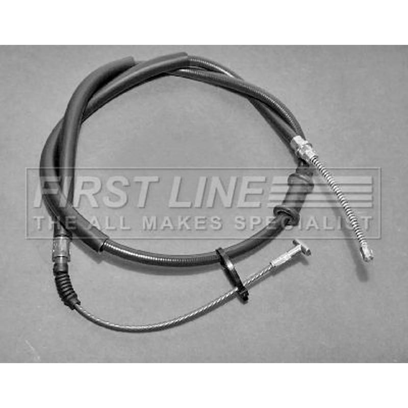 First Line Handbrake Cable Left Rear fits Fiat Tempra 1990-1996 1.4 1.6 1.9