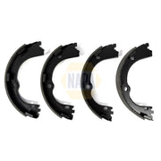 NAPA Parking Brake Shoe Set fits Hyundai Tucson 2015-2020 1.6 1.7 2.0