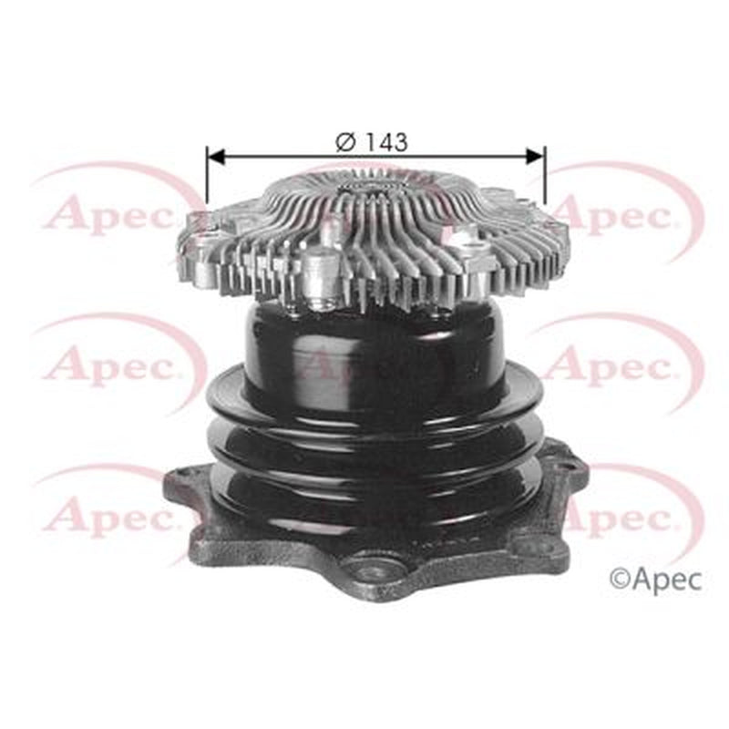 Apec Engine Cooling Water Pump fits Ford Maverick 1993-1998 2.7