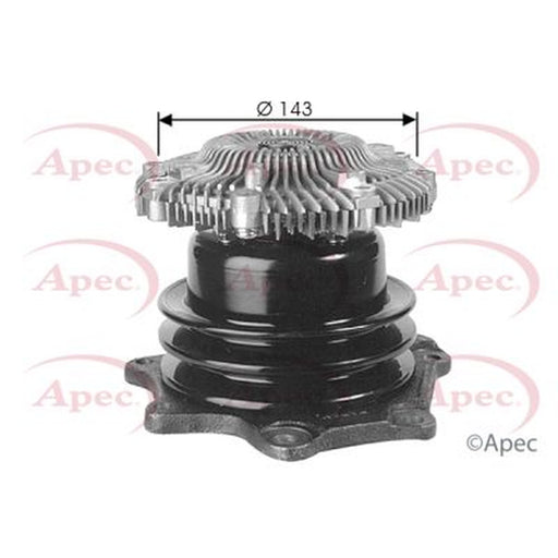 Apec Engine Cooling Water Pump fits Ford Maverick 1993-1998 2.7