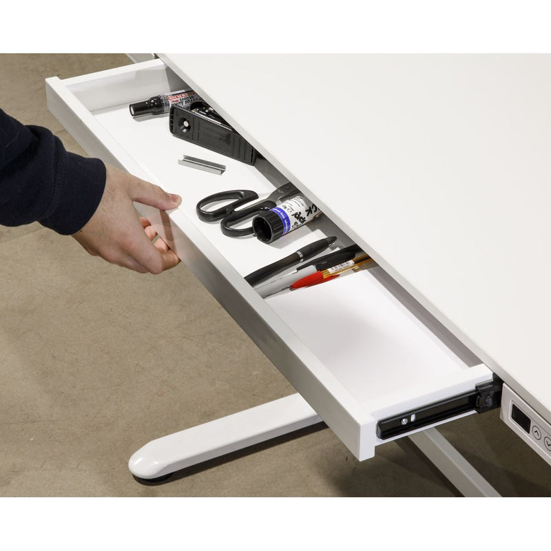 Dellonda Single Motor Ultra-Quiet Electric Desk with Control Panel USB Port Dellonda - Dynamic Drive