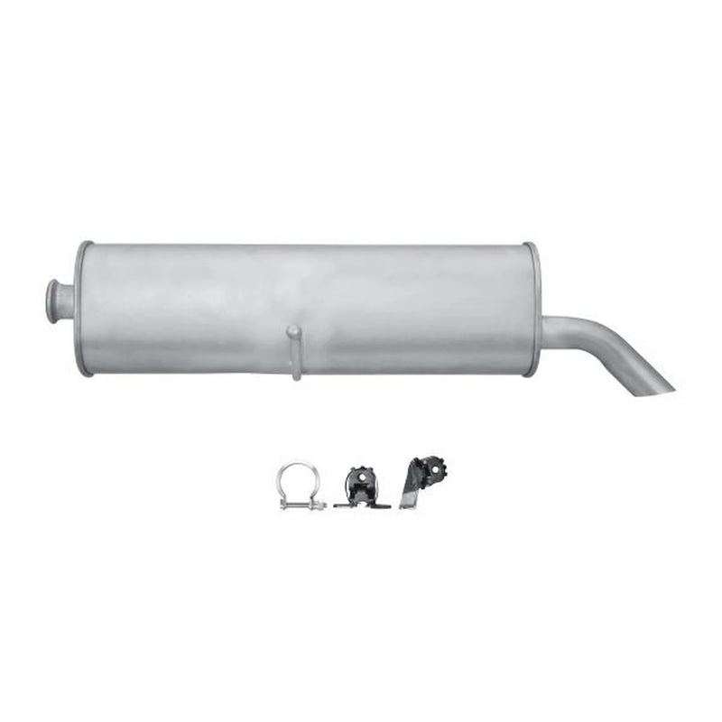 Hella End Silencer Rear fits Citroën C4 2004-2011 1.4