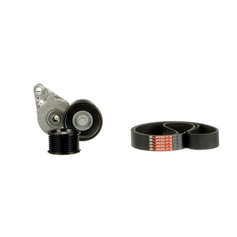 Gates V-Ribbed Belt Set fits Toyota Land Cruiser 200 2012 on 4.6