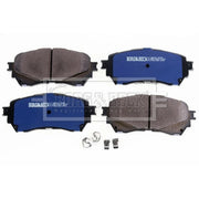 Borg & Beck Front Brake Vented Discs & Pads fits Mazda 6 2012-2020 2.0 2.2 2.5