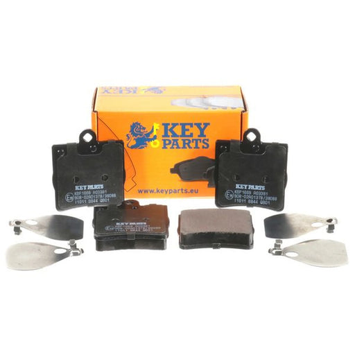 Key Parts 4 x Rear Brake Pad Set fits Chrysler Crossfire 2003-2008 3.2