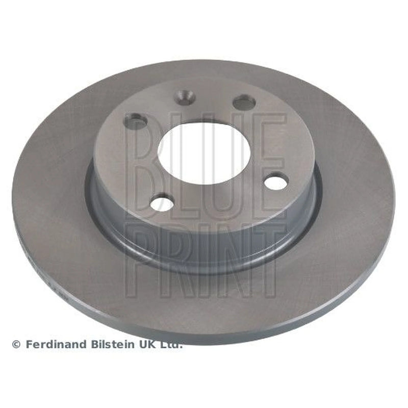 Blue Print 2 x Solid Rear Brake Discs ADW194349-x2