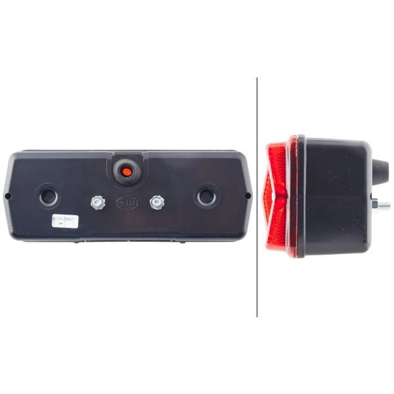 Hella Tail Light / Lamp R10W Left fits Mercedes-Benz Mb-Trac 1973-1991
