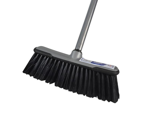 Faithfull Soft Broom with Screw On Handle 300mm (12in) Faithfull - Dynamic Drive