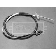 Borg & Beck Handbrake Cable Left Rear BKB2049