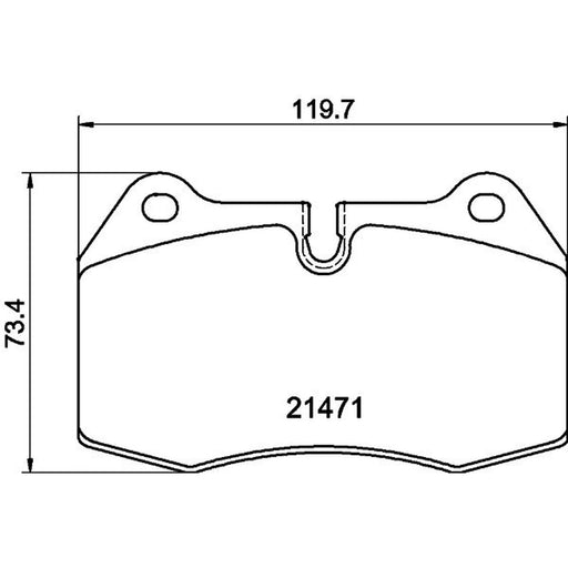 DON Brake Pad Set