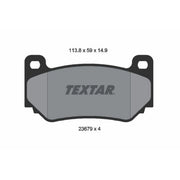 Textar Front Brake Pad Set 2367901