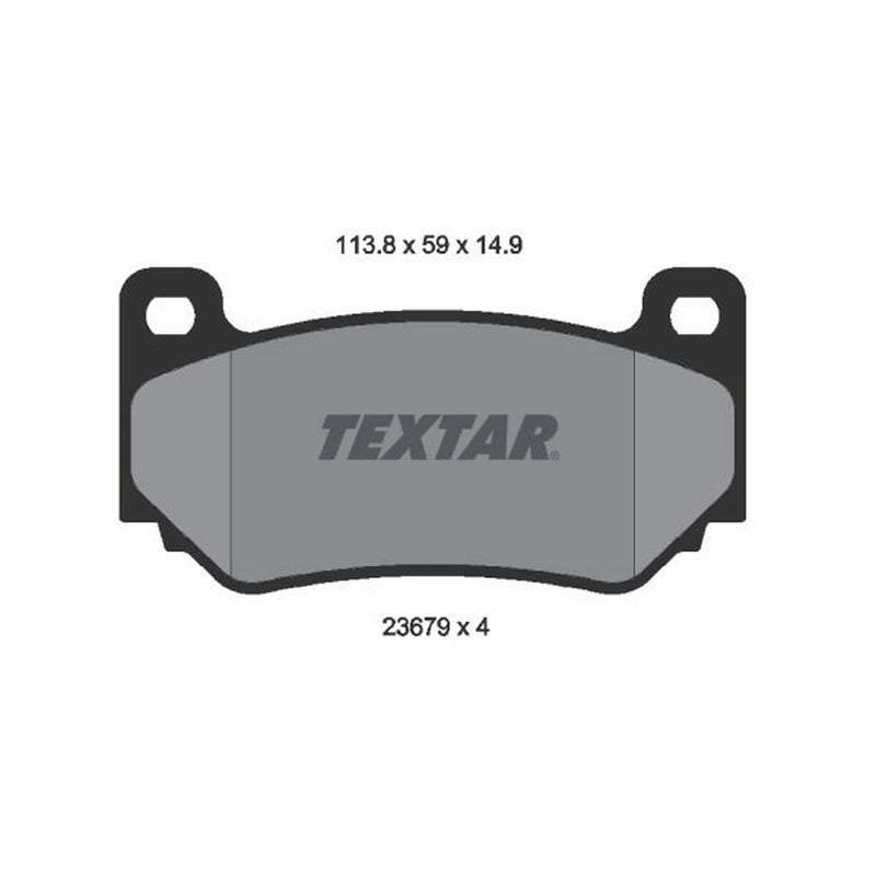 Textar Front Brake Pad Set 2367901