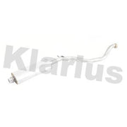 Klarius Box With Centre Pipe Centre fits Peugeot 206 2003-2007 2.0