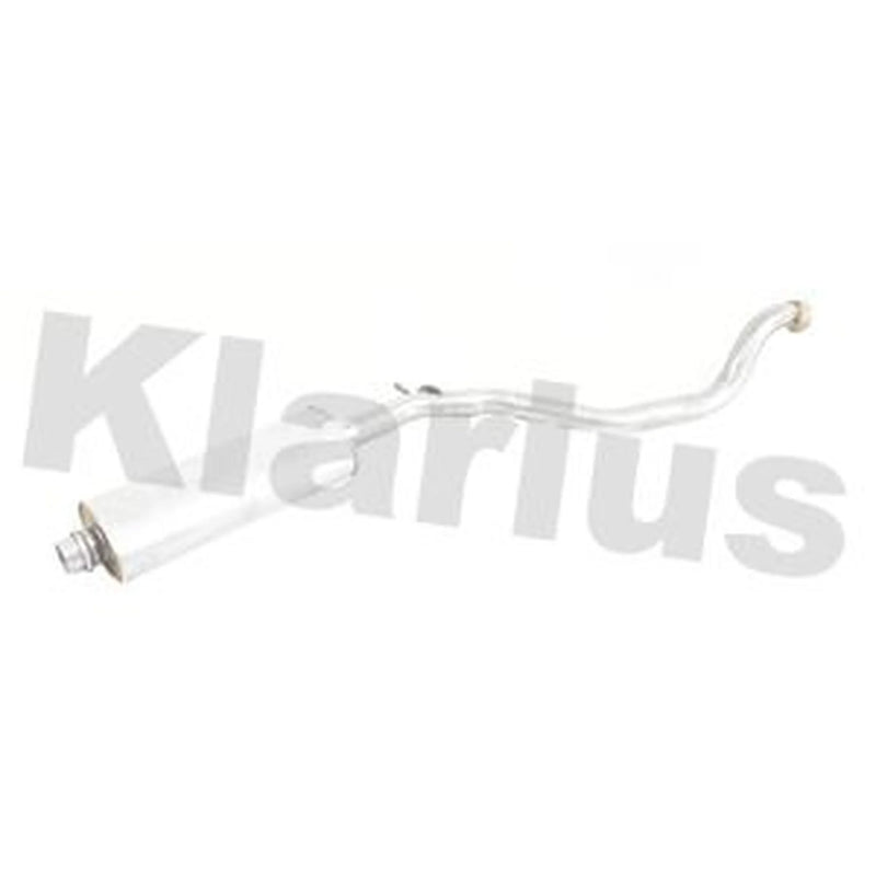 Klarius Box With Centre Pipe Centre fits Peugeot 206 2003-2007 2.0