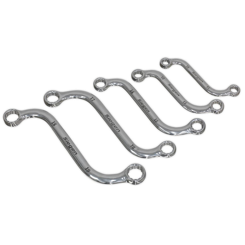 Seigen by Sealey S-Spanner Set 5pc Metric S0717 Seigen by Sealey  - Dynamic Drive