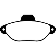 Abtex Front Brake Pad Set PLU925