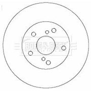 Borg & Beck Front & Rear Brake Discs & Pads fits Toyota Celica 1999-2005 1.8