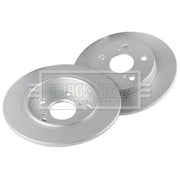 Borg & Beck Front & Rear Brake Discs & Pads fits Toyota Auris 2012-2018 1.8