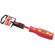 Draper Fully Insulated Soft Grip PZ TYPE Screwdriver, No.1 x 80mm 46533 Draper - Dynamic Drive