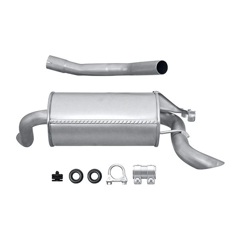 Hella End Silencer Rear fits Mercedes-Benz 190 1982-1993 1.8 2.0 201.018 201.024