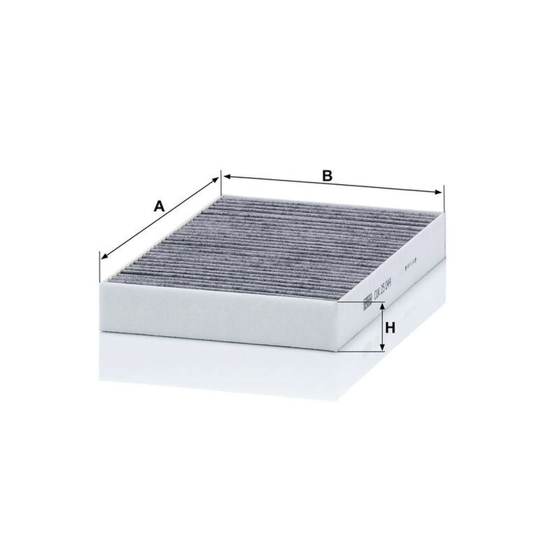 MANN-FILTER Cabin Air Filter (Pollen Filter) Eng.compart. pas fits Tesla Model S