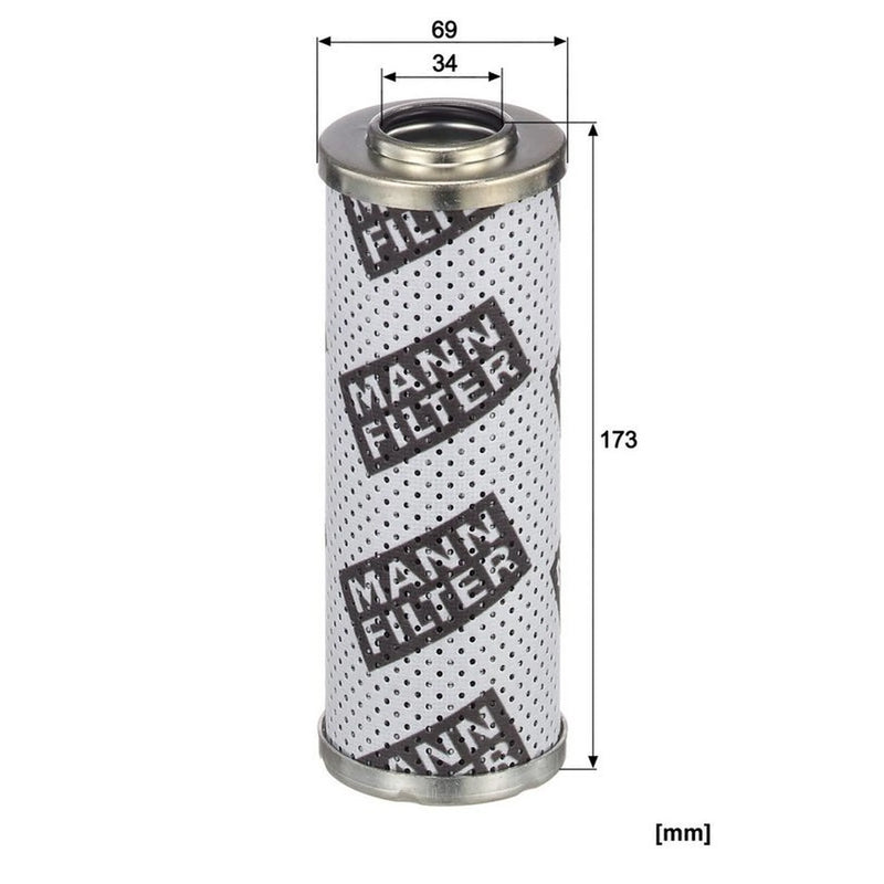 MANN-FILTER Hydraulic Oil Filter