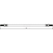 Apec Brake Hydraulic Hose Line Rear fits Ford Escort 1968-1977 2.0