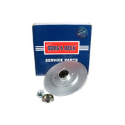 Borg & Beck Front & Rear Brake Discs & Pads fits Renault 19 1988-1992 1.9