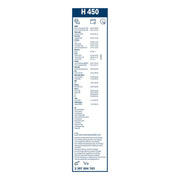 Bosch Conventional Wiper Blade 450mm — H450 fits Alfa Romeo 33 1990-1994
