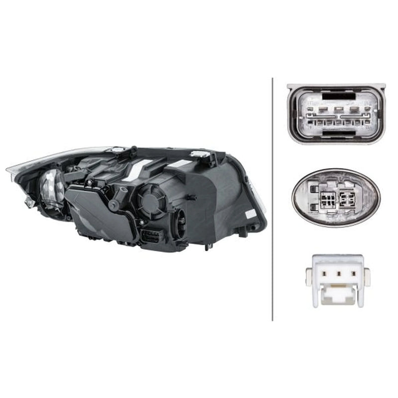 Hella Headlight Headlamp LED Left fits BMW 3 2004-2012