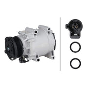 Hella Air Conditioning Compressor fits Ford Mondeo 2000-2007 1.8 2.0