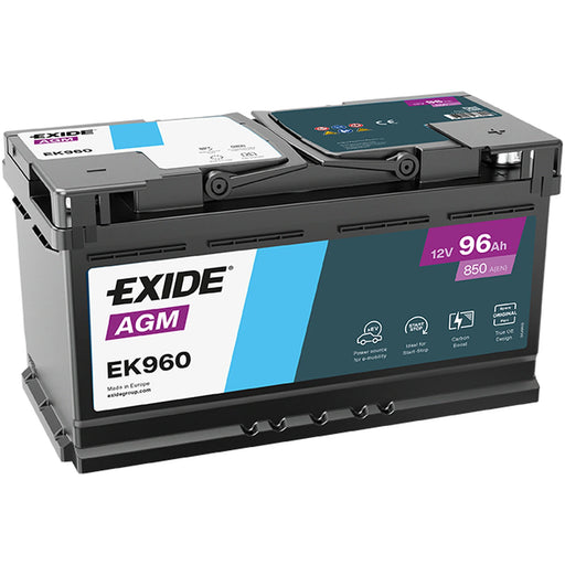 Exide Battery 12V 96Ah 850A EK960