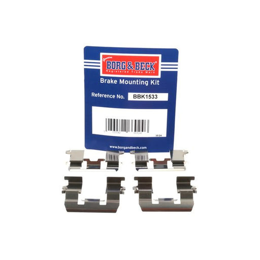 Borg & Beck Brake Pad Accessory Fitting Kit Front BBK1533