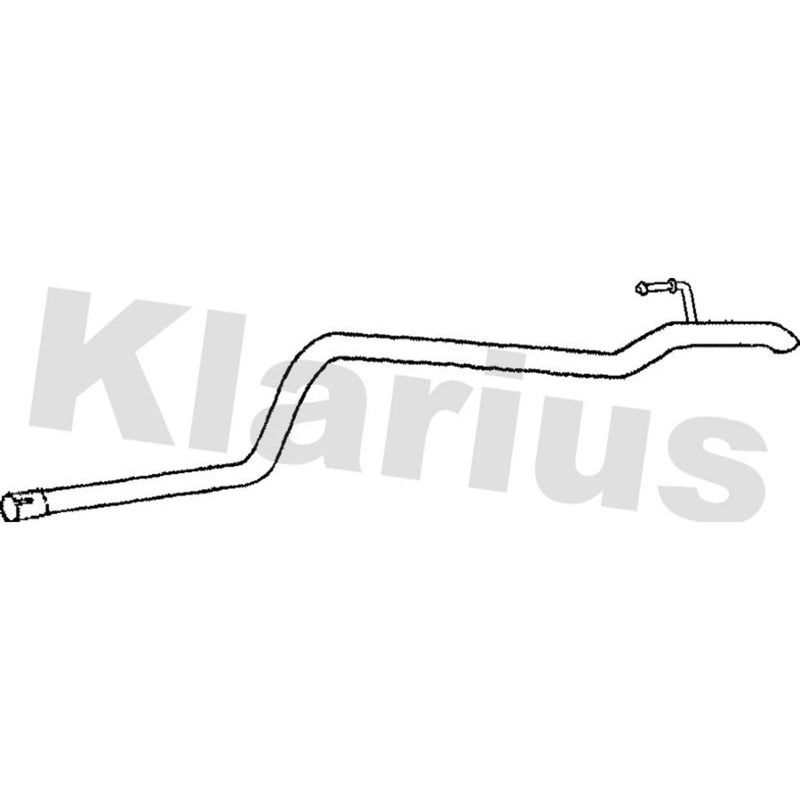 Klarius Exhaust Pipe OD fits Mercedes-Benz Sprinter 2-T 1995-2000