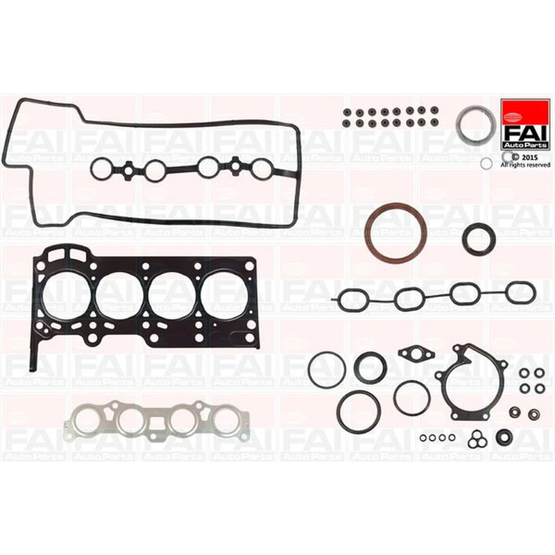 FAI Full Gasket Set fits Toyota Yaris/Vitz 1999-2005 1.0