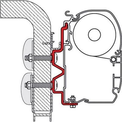 98655-276 ADT HYMER CAMP 3.5M Fiamma  - Dynamic Drive